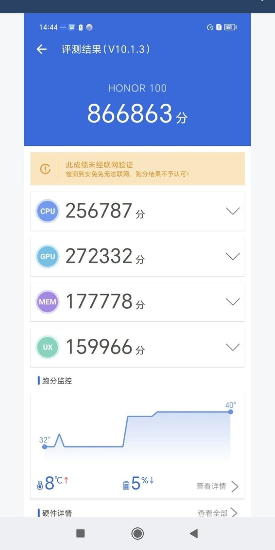 Honor 100 AnTuTu – 1,045,163