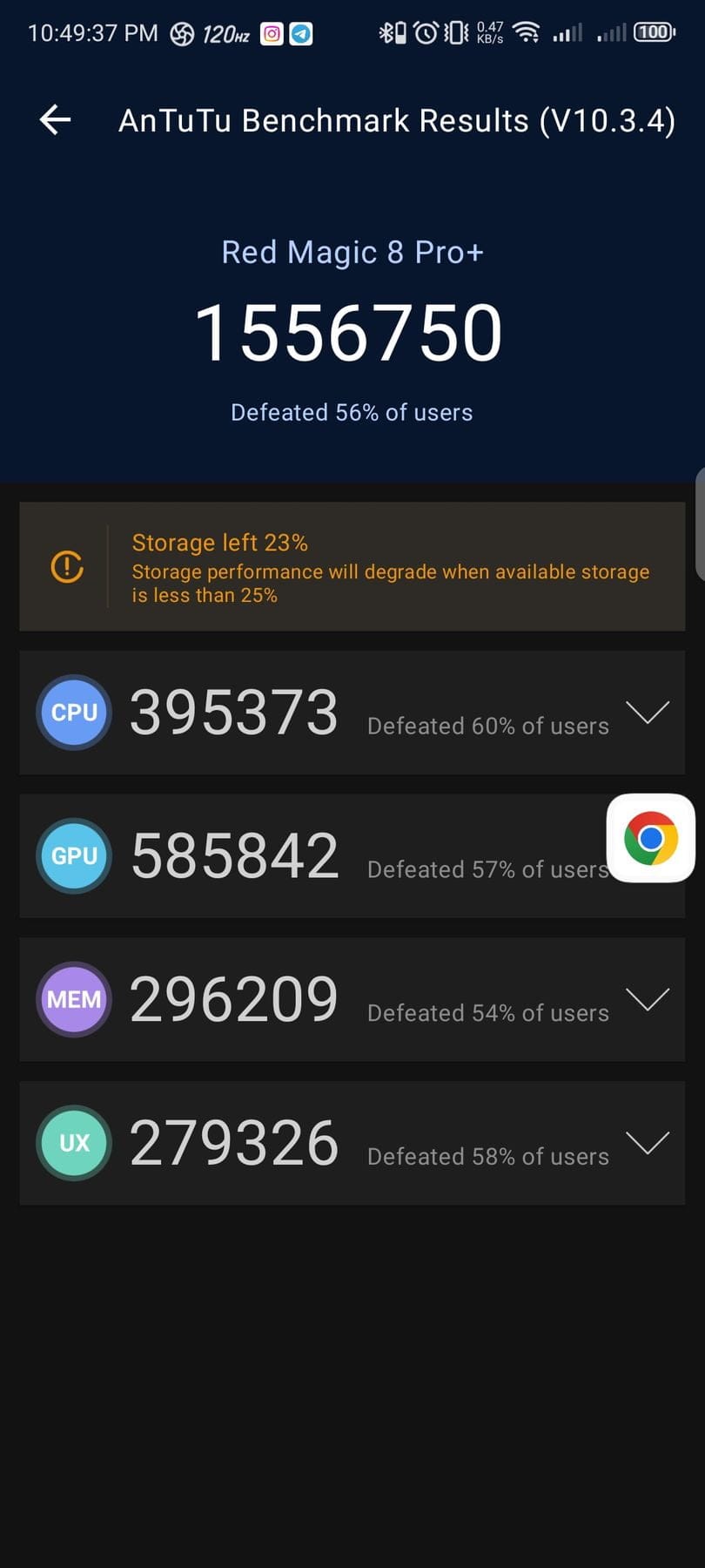 ZTE Nubia Red Magic 8 Pro AnTuTu – 1,825,719
